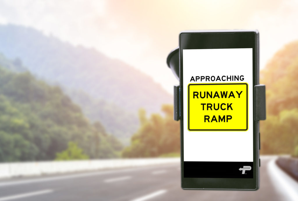 Runaway Truck Ramp Alert